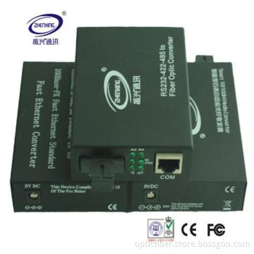 SC Ports SM/MM Fiber Media Converter